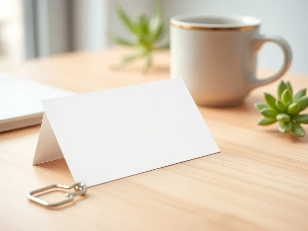 Rola White Space (pustej przestrzeni) na wizytówce – dlaczego ważna?