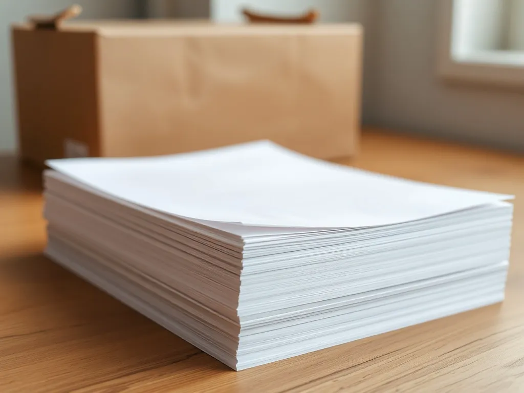 Ile kartek ma ryza papieru?