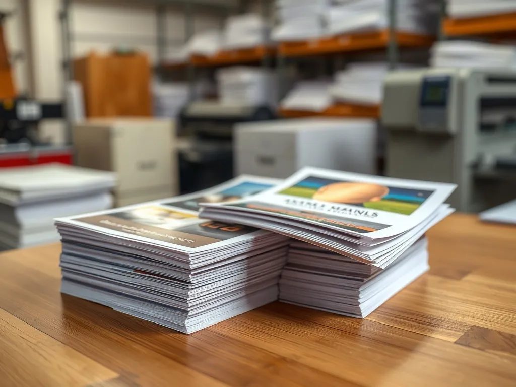 Druk offsetowy czy cyfrowy dla ulotek? Co wybrać?