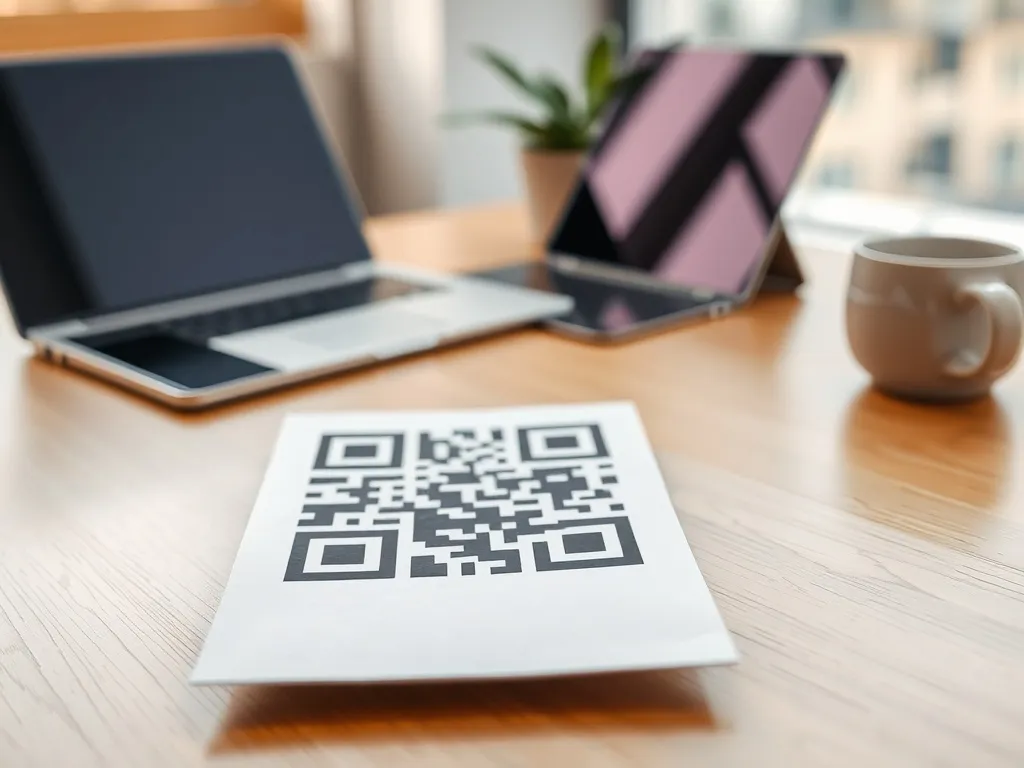 Ulotka z kodem QR – jak połączyć z online?