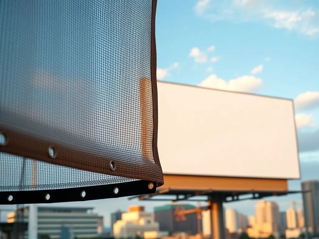 Reklama na siatce mesh czy billboard tradycyjny? Co wybrać?