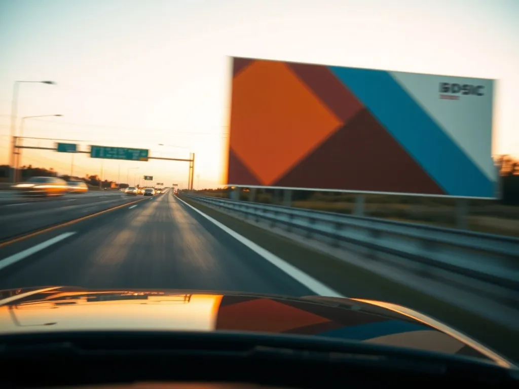 Czytelność grafiki przy prędkości 100 km na godzinę?