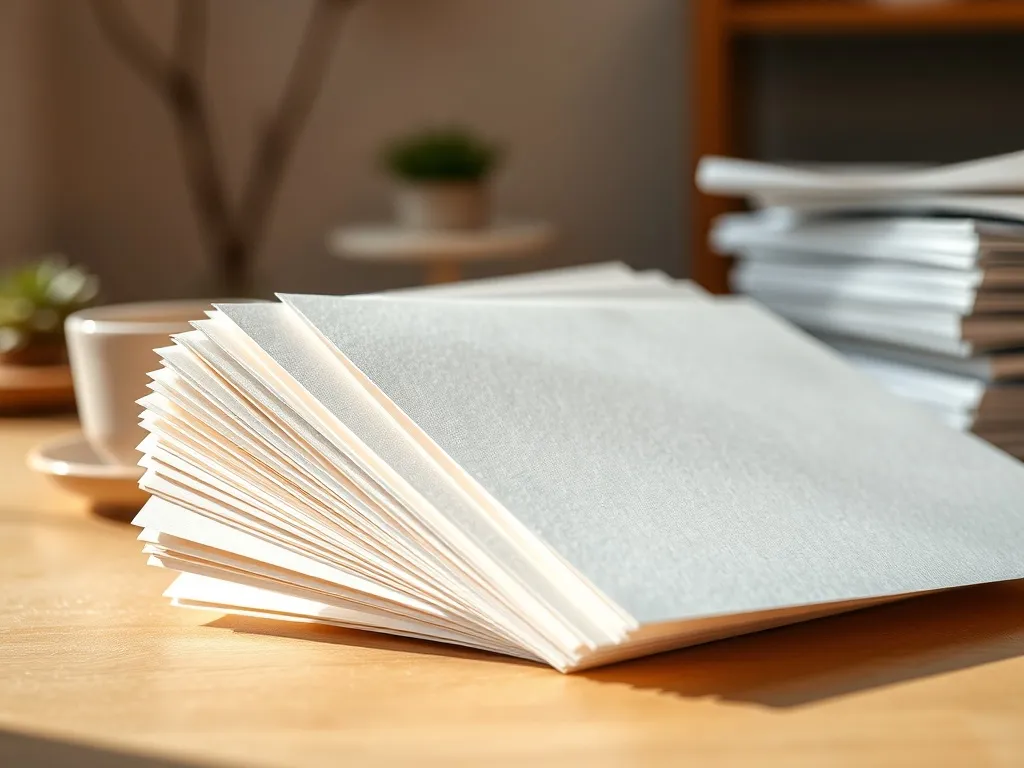 Najlepsza gramatura papieru na ulotki – poradnik