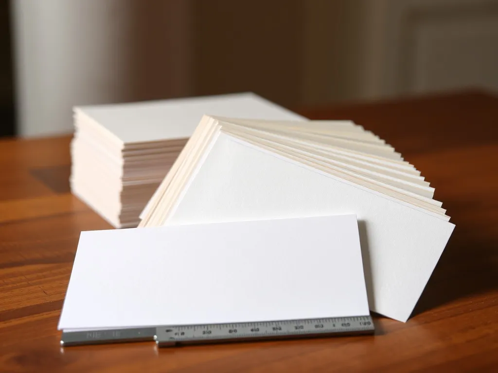 Rodzaje papieru do wizytówek: wybór, gramatura i zastosowanie